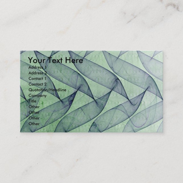 Cartão De Visita Fractal135 (Frente)