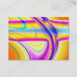 Cartão De Visita Fractal Abstrato 061012f