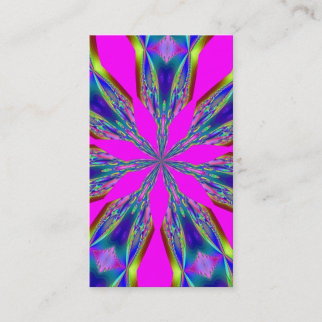 Cartão De Visita Fractalescopo 40 (Frente)