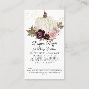 Cartão De Visita Fralda Rosa Dourada de Madeira Vermelha Rúscula R