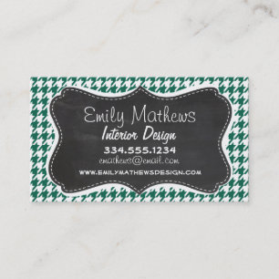 Cartão De Visita Frasco de dente verde; quadro retro