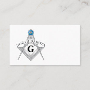 Cartão De Visita Freemasonry, Lançamento do Estado de Dakota do Nor