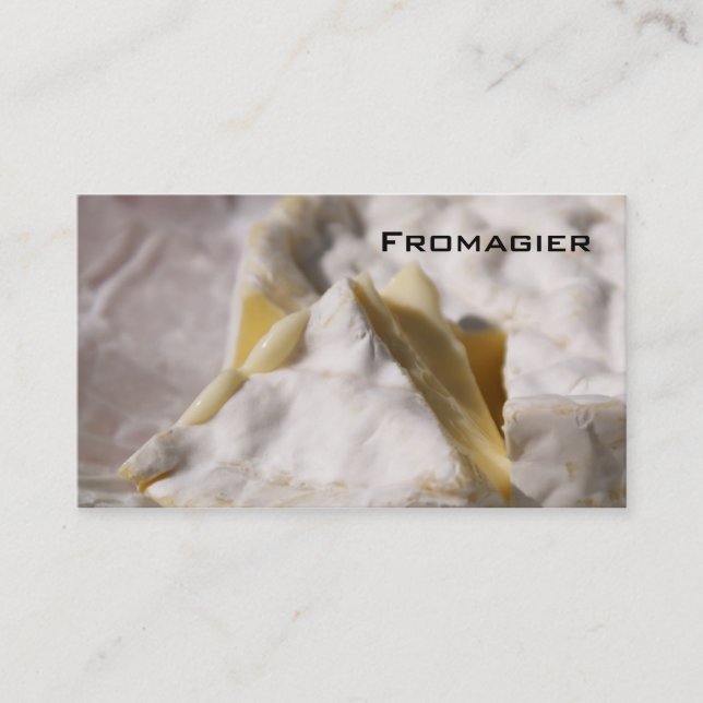 Cartão de visita Fromagier (Frente)