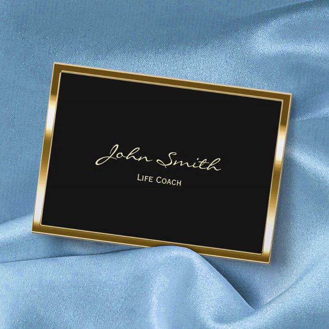 Cartão De Visita Fronteira Dourada de Terapia do Conselheiro do Tre (Criador carregado)