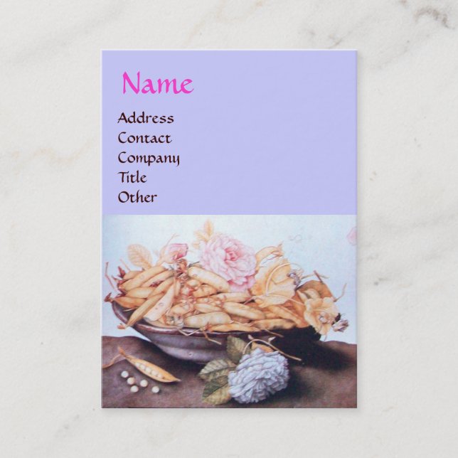 CARTÃO DE VISITA FRUTAS 6 DA SEASON - BANDEIRAS E ROSAS (Frente)