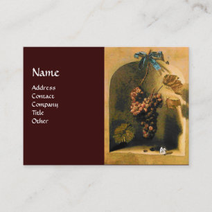 Cartão De Visita FRUTAS DA SEASON - PROSPERITY yellow Brown