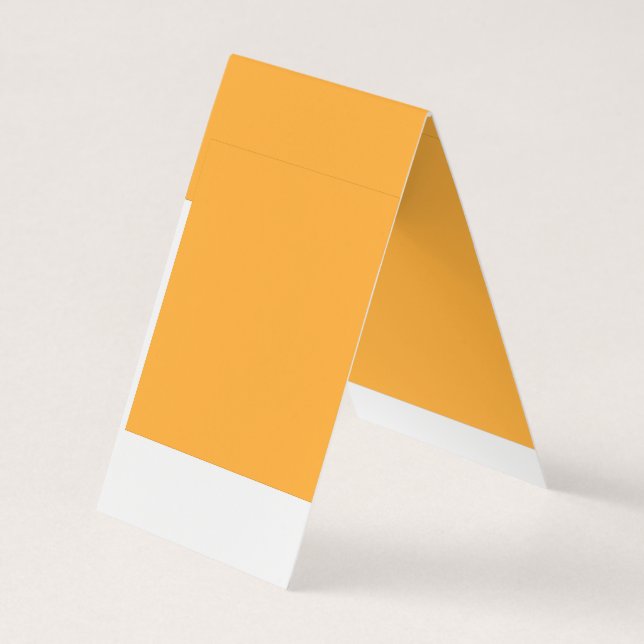 Cartão De Visita fundo amarelo com borda negra (Verso)