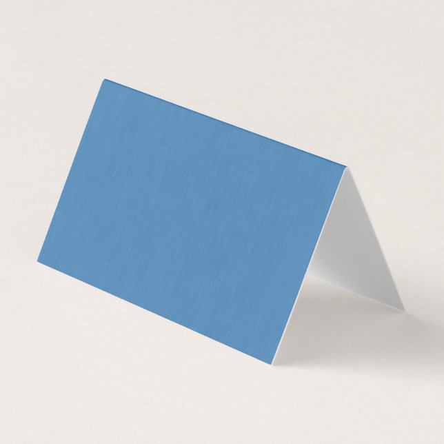 Cartão De Visita Fundo azul simples e calmo com textura (Frente)