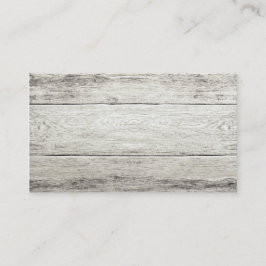 Cartão De Visita Fundo da madeira lançada costa