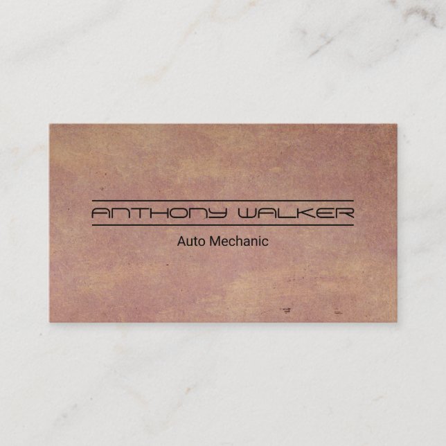 Cartão De Visita Fundo da Textura (Frente)