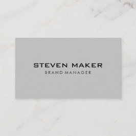 Cartão De Visita Fundo das Cinzas leves
