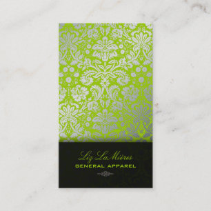 Cartão De Visita Fundo de PixDezines/damasco diy vintage de desiree