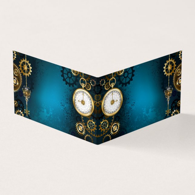 Cartão De Visita Fundo de taruga com guelras (Exterior)