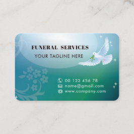 Cartão De Visita Funeral Services Business Cards Collection