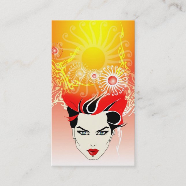 Cartão de visita Funky (Frente)