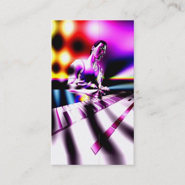 Cartão De Visita FX sadio - músico (Frente)