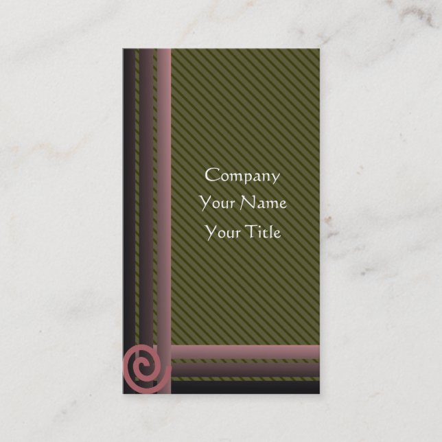 Cartão De Visita Gards de negócios geométricos (Frente)