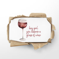Garota Vermelha Você Merece Uma Cotação De Vinho