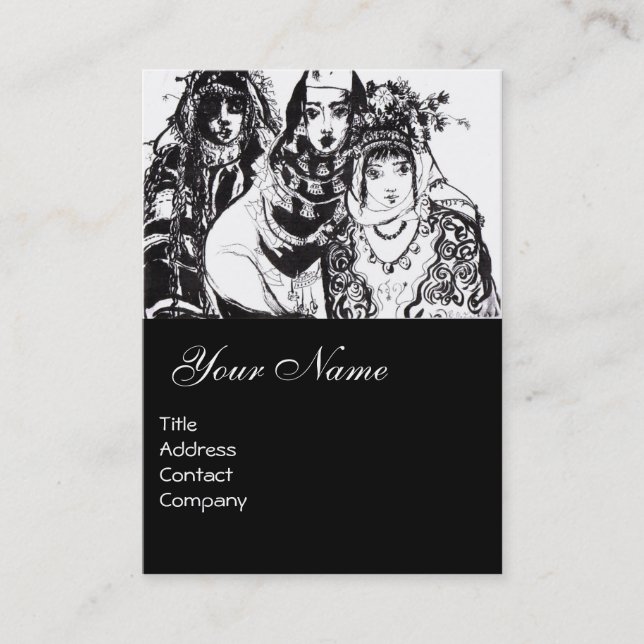 CARTÃO DE VISITA GAROTAS ANATOLIANAS (Frente)