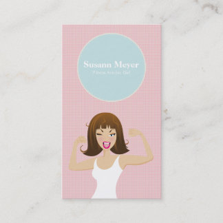 CARTÃO DE VISITA GAROTAS TRENDEDINHAS DE ESPORTE