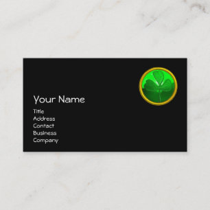 Cartão De Visita GATO DE Dia de São Patrício COM CERVEJA VERDE IR