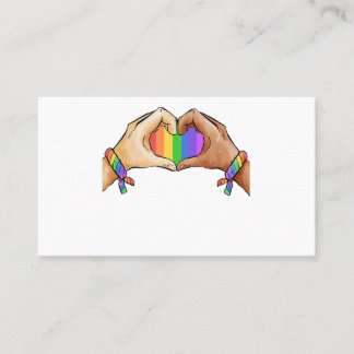 Cartão De Visita Gay ?Pride Clothing Lgbt Arco-Íris 
