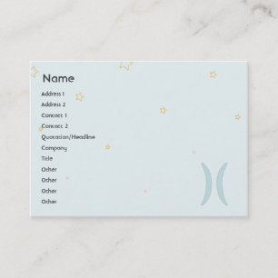 Cartão De Visita Gêmeos - carnudos