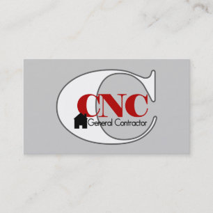 Cartão De Visita General Contratante do CNC