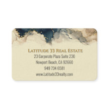 Cartão de Visita Geral da Latitude 33 Realty