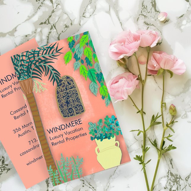 Cartão De Visita Gestor de Propriedades do Agente Imobiliário do Lu (Luxury Real Estate Agent Realtor Property Manager CUSTOM Business Card
)