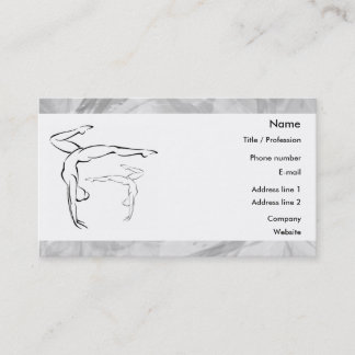 Cartão De Visita Ginástica 2