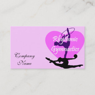 Cartão De Visita Ginástica rítmica
