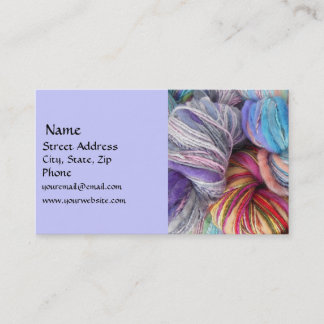 Cartão de visita girado mão do fio do jardim