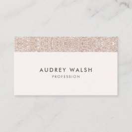 Cartão De Visita Girassol Champagne creme de luxo