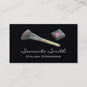 Cartão De Visita Glam Beauty Makeup Artist Eyelashes & Lábios Busin
