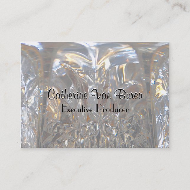 Cartão De Visita Glayce Hill Elegant Professional (Frente)