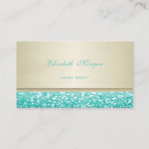 Cartão De Visita Gliteria Elegante Profissional