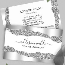 Glitter Diamantes de Prata Professional