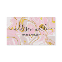 Glitter Dourado Elegante Marble Modern Chic Busine