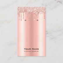 Glitter Drives Rosa com monitor de brinco de joias