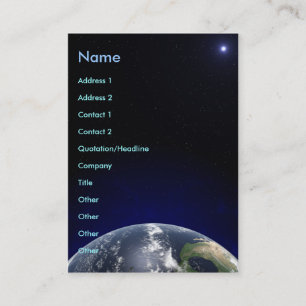 Cartão de visita global