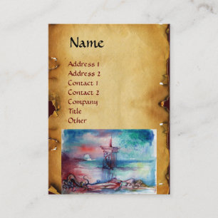 Cartão De Visita GNOMON E SENHORA DO BURAÇO LAGO Brown