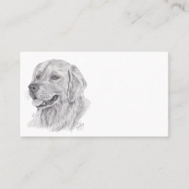 CARTÃO DE VISITA GOLDEN RETRIEVER