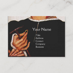 CARTÃO DE VISITA GOLDSMITH, METALWORKER DE PRECIOSO, JOIA