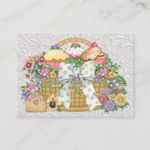 Cartão De Visita Gourmet Gift Basket - SRF