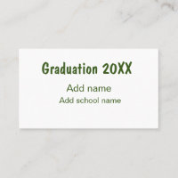 Graduação 20XX acrescentar nome de ano escola verd
