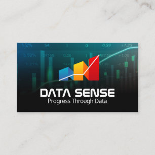 Cartão De Visita Gráficos de Informações de Dados Logotipo de Aná
