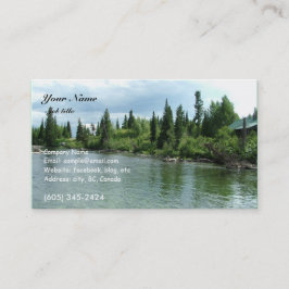 Cartão De Visita Grand Teton National Park, no verão