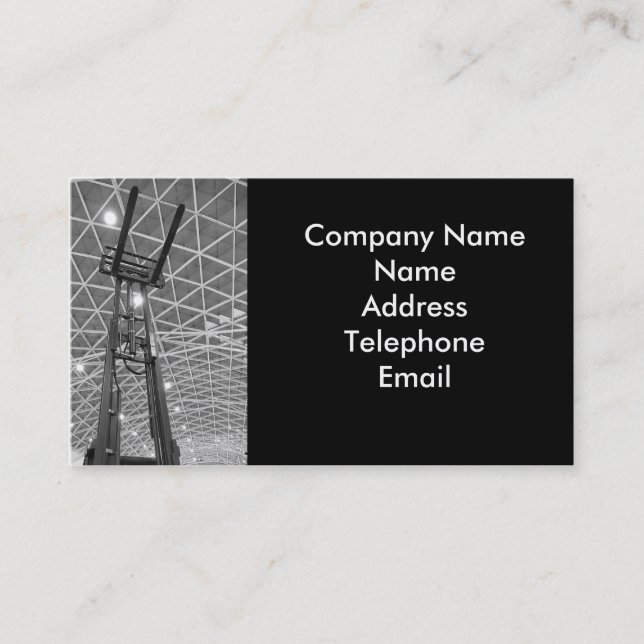 Cartão De Visita Grande caminhão de empilhadeira (Frente)