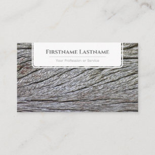 Cartão De Visita Granel de madeira branca, de estilo Elegante e min